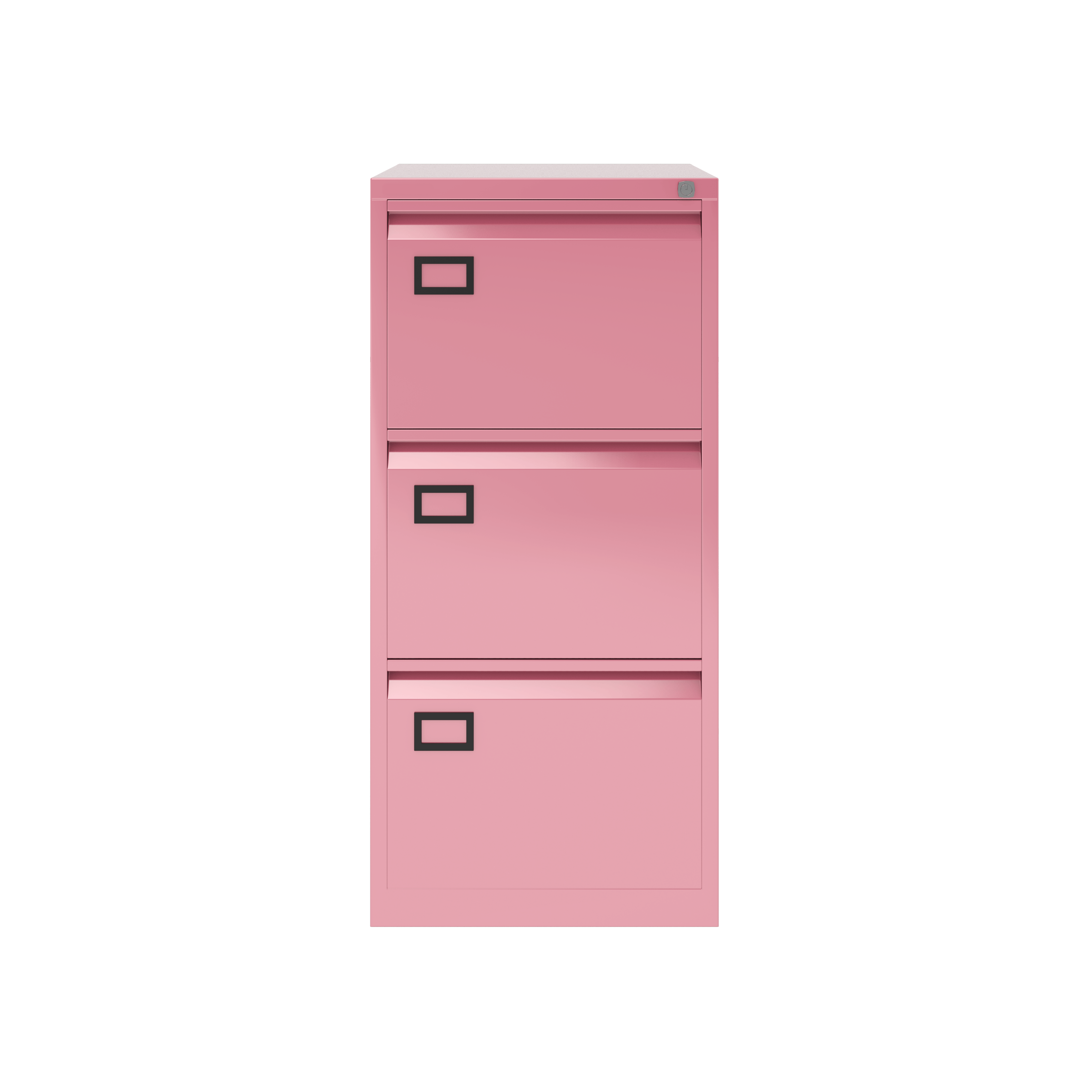Aoc Filing Cabinet Foolscap Bisley Pink Bisley
