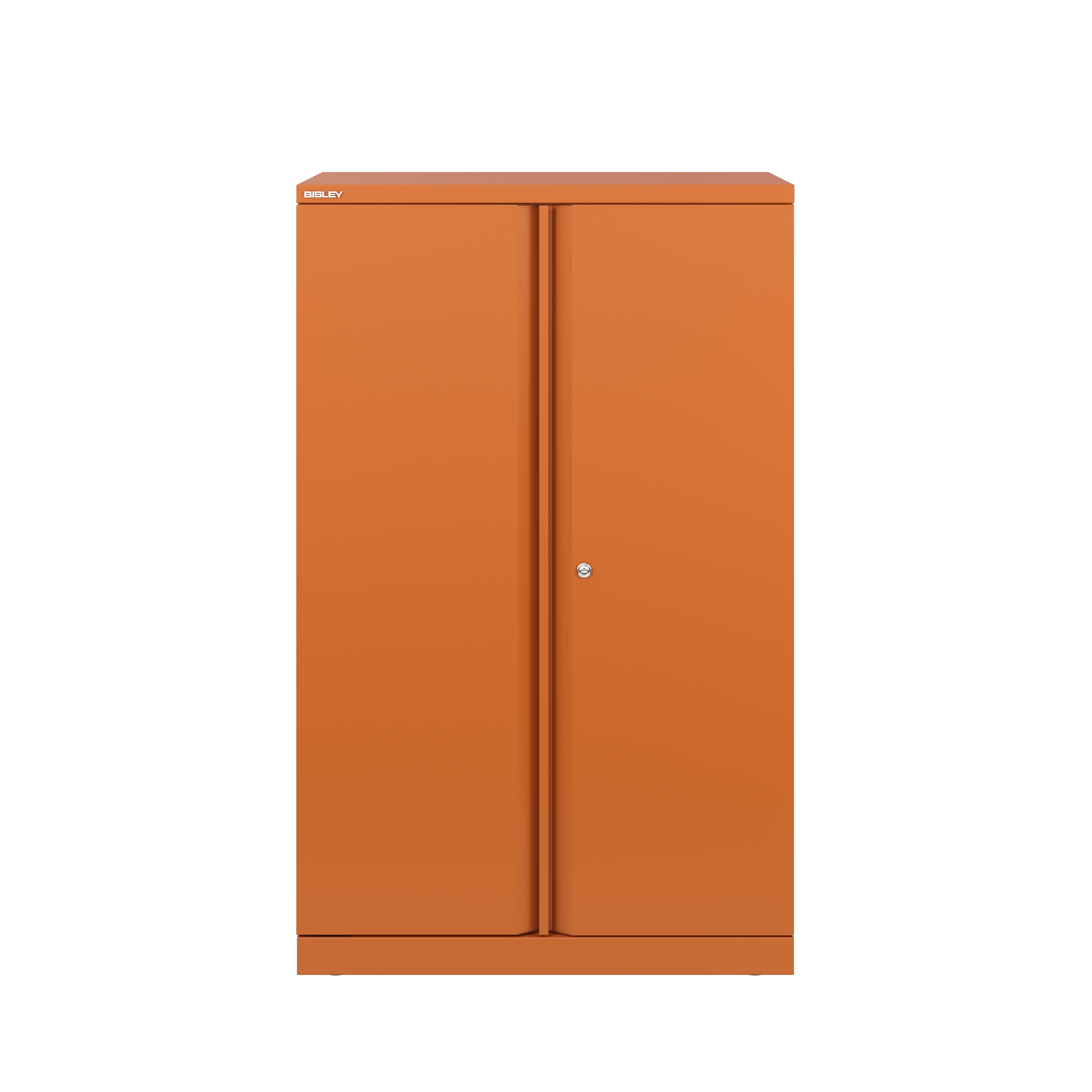 Essentials Cupboard Bisley Orange Bisley