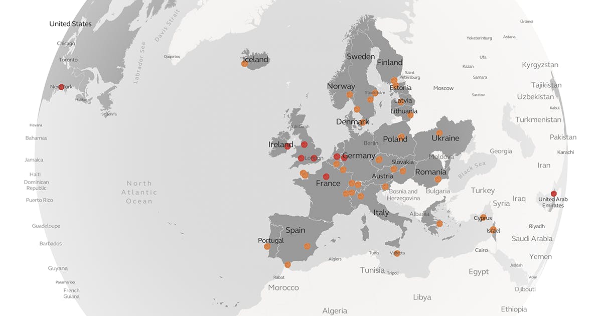 Our Global Reach • Bisley